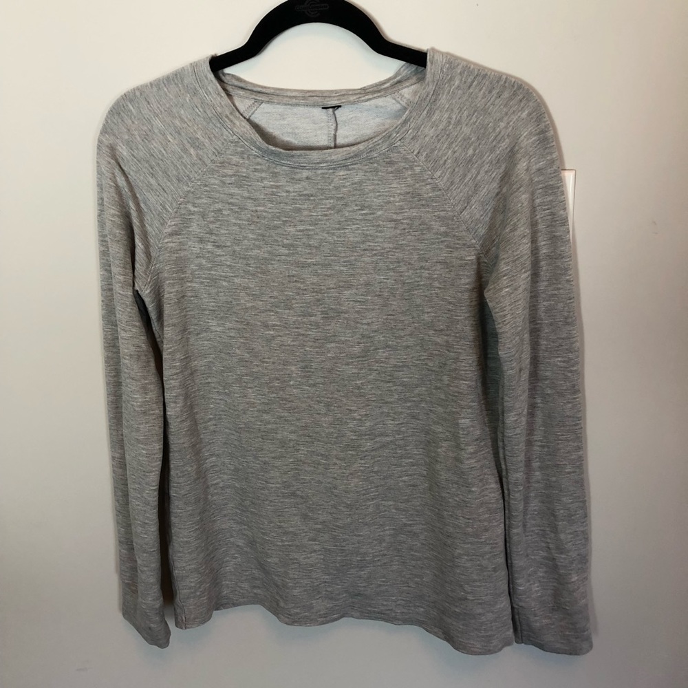 Grey Athletic Long Sleeve